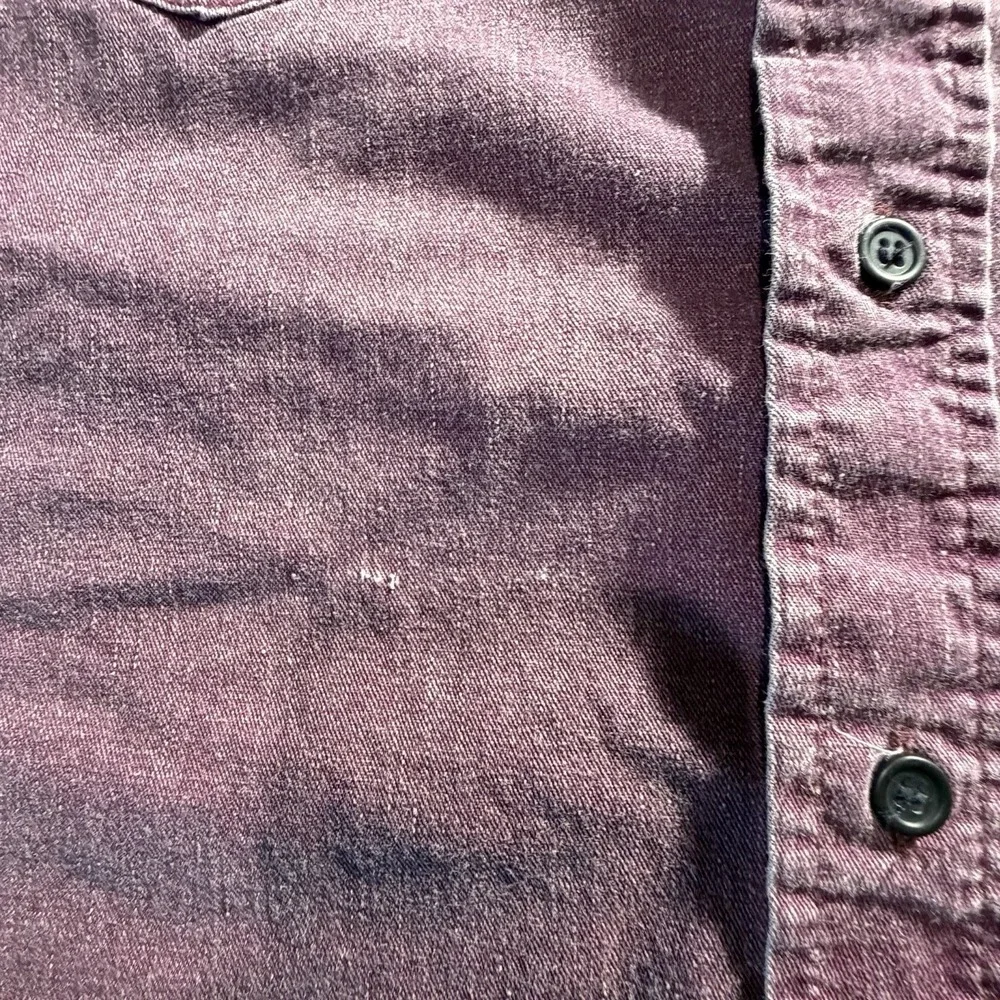 VTG Wrangler sleeveless brush popper Purple/green color block